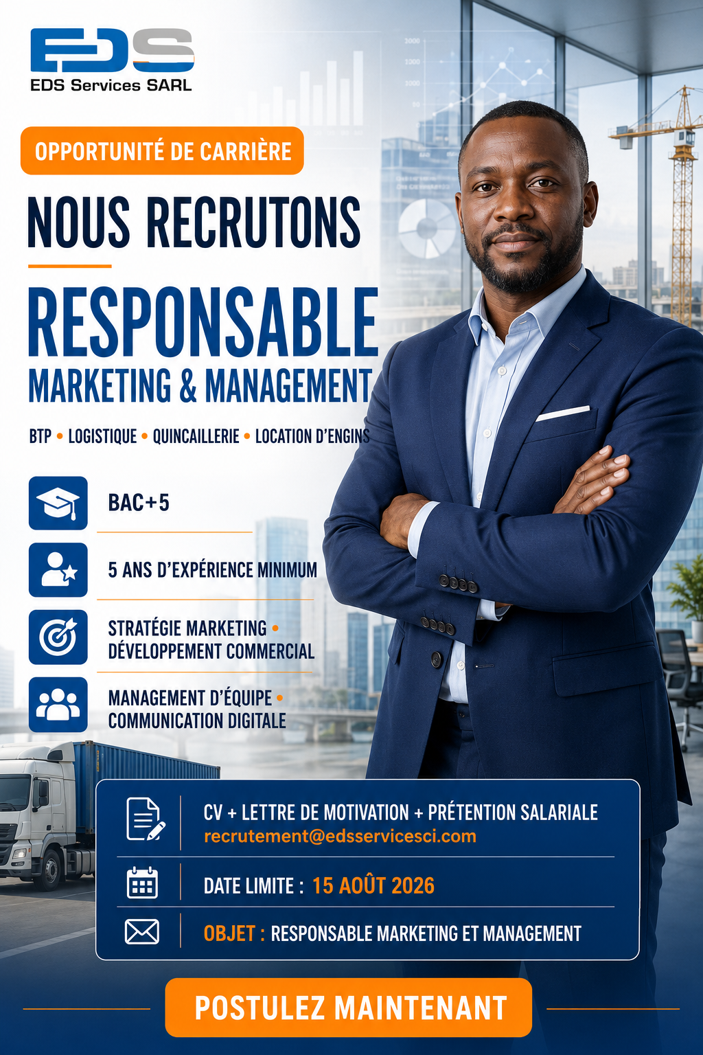 Visuel de l’offre RESPONSABLE MARKETING ET MANAGEMENT