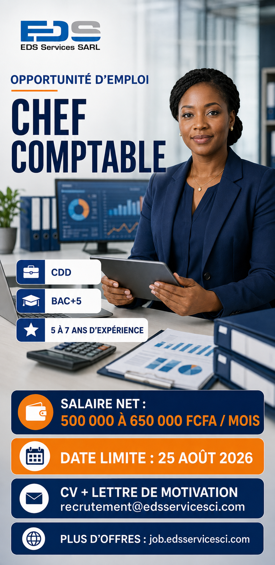 Visuel de l’offre CHEF COMPTABLE