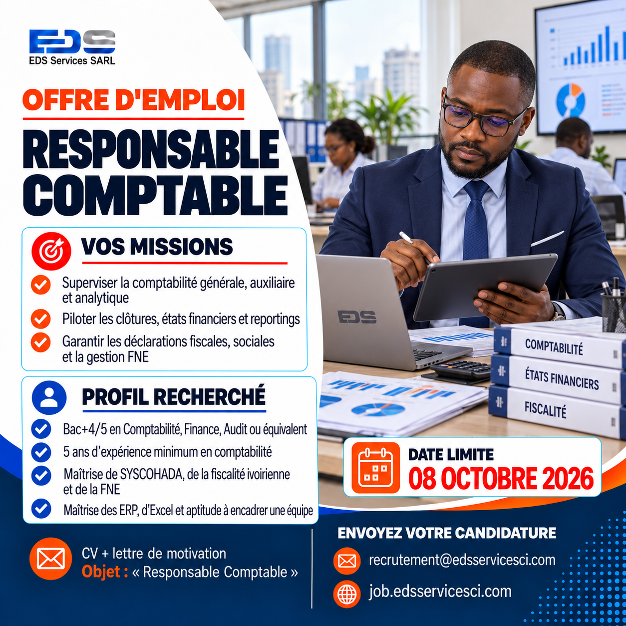 Visuel de l’offre RESPONSABLE COMPTABLE